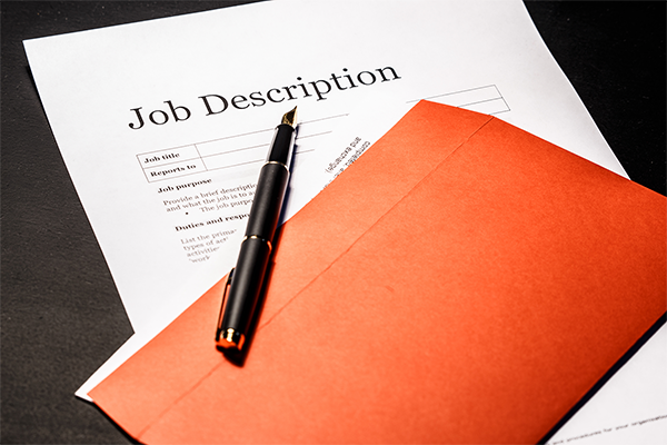 Job Description.